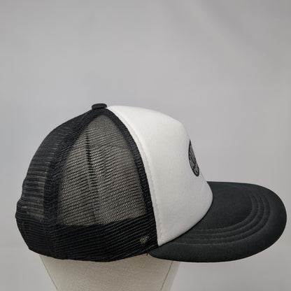 Action is Everything Snapback Trucker Hat Black OS Adjustable Mesh Rock Shox