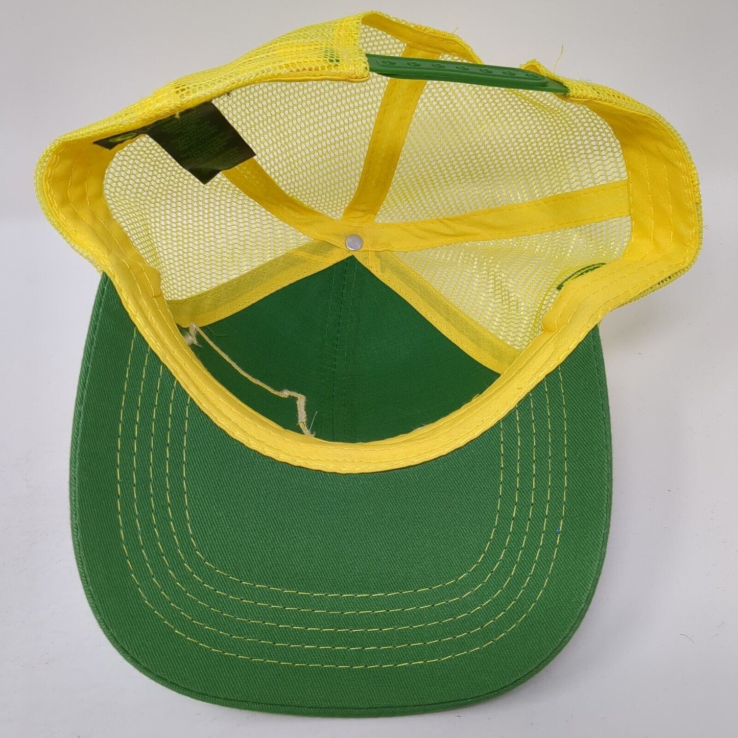 Farm Oregon Snapback Trucker Hat Multicolor OS Adjustable Mesh Back John Deere