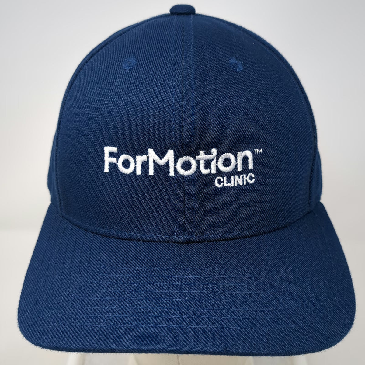 Decky Baseball Cap Blue One Size ForMotion Clinic Embroidered Adjustable Hat