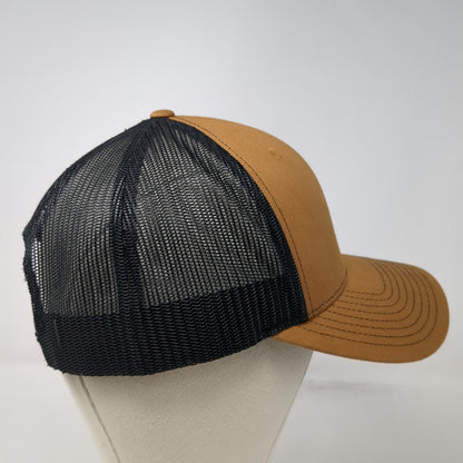 Richardson Trucker Hat Brown One Size Simplot Grower Solutions Mesh Snapback