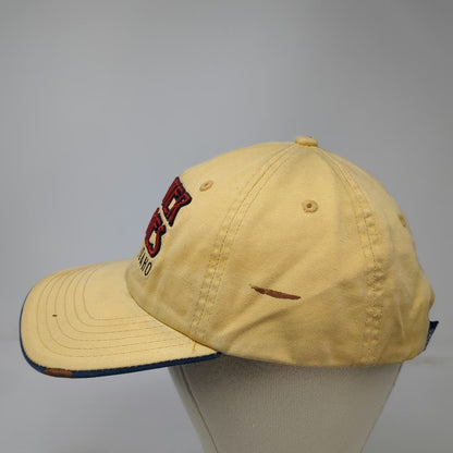 Promoshop Winter Games of Idaho Baseball Cap Yellow Blue One Size Slideback hat