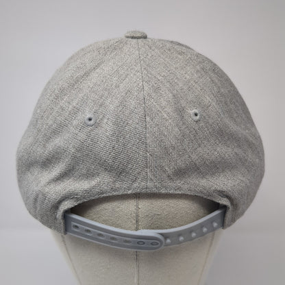 Joyride Cycles Snapback Hat Gray One Size Adjustable The Classics Yupoong