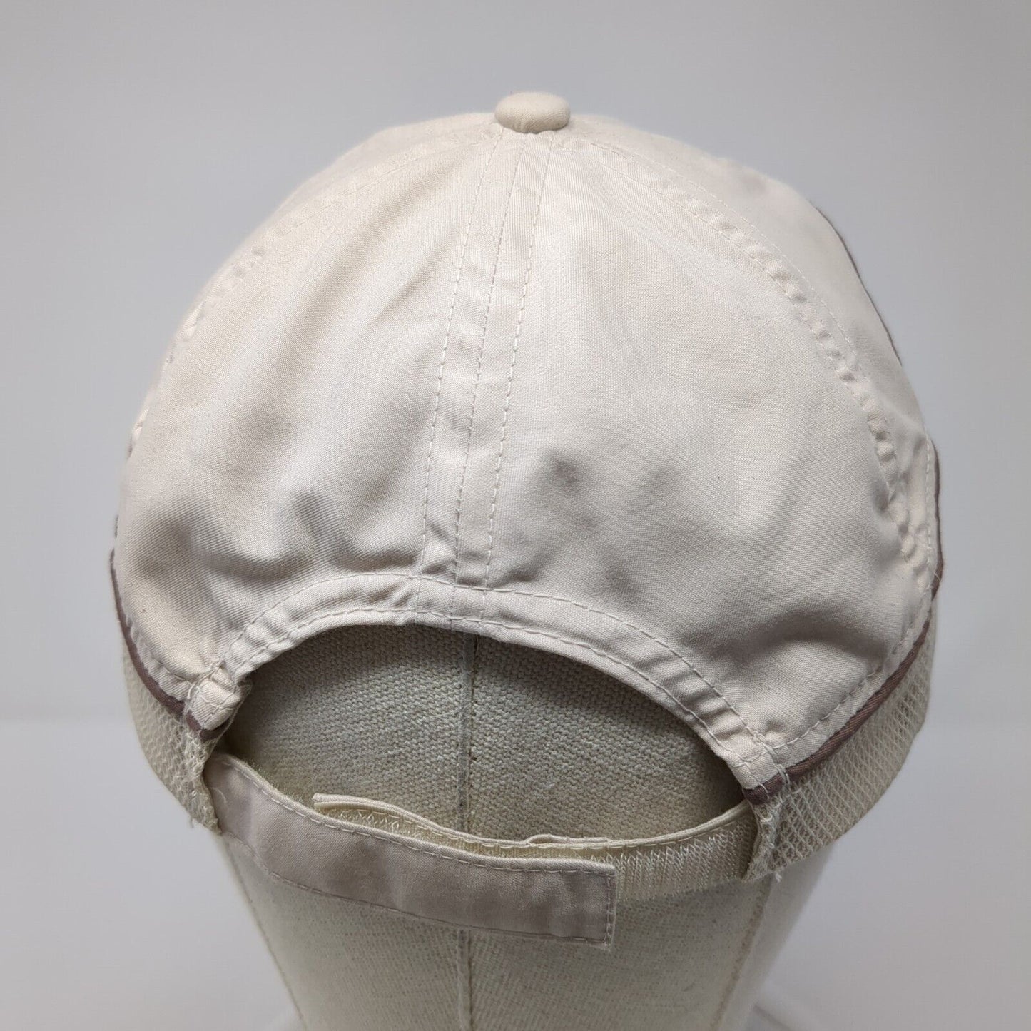 Gabriel Feliu Pedro SL Strapback Hat Tan 57cm Adjustable Embroidered Breathable