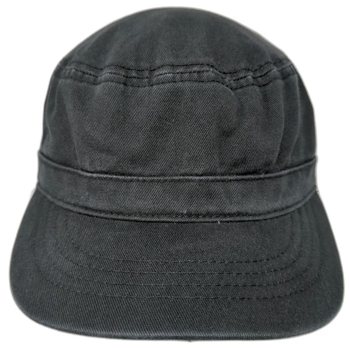 Chef Works Army Cap Black M Adjustable Solid Cotton Workwear Uniform Kitchen Hat