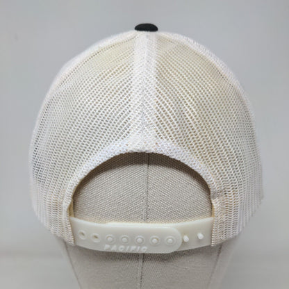 South Orlando Snapback Mesh Back Trucker Hat Brown Embroidered Pacific