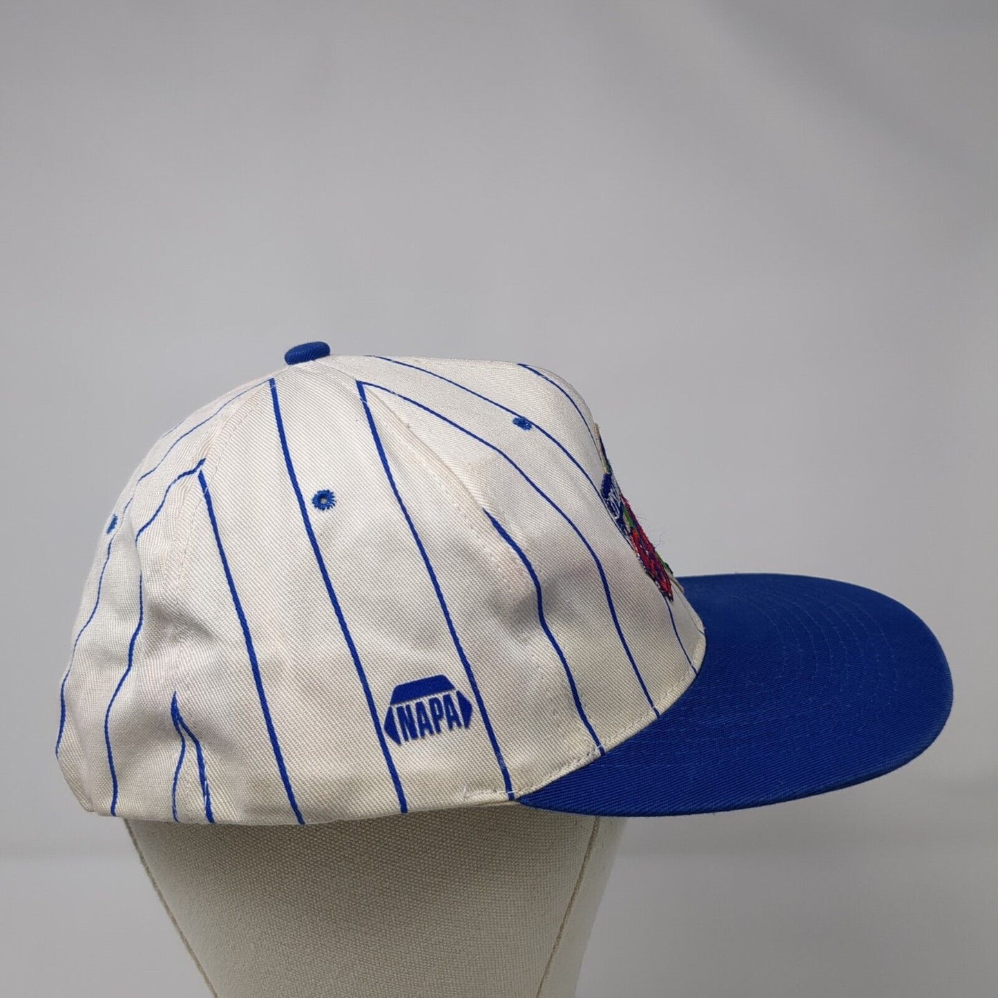 It's A Brand New Ballgame Snapback Hat Multi OSFA Striped NAPA KC