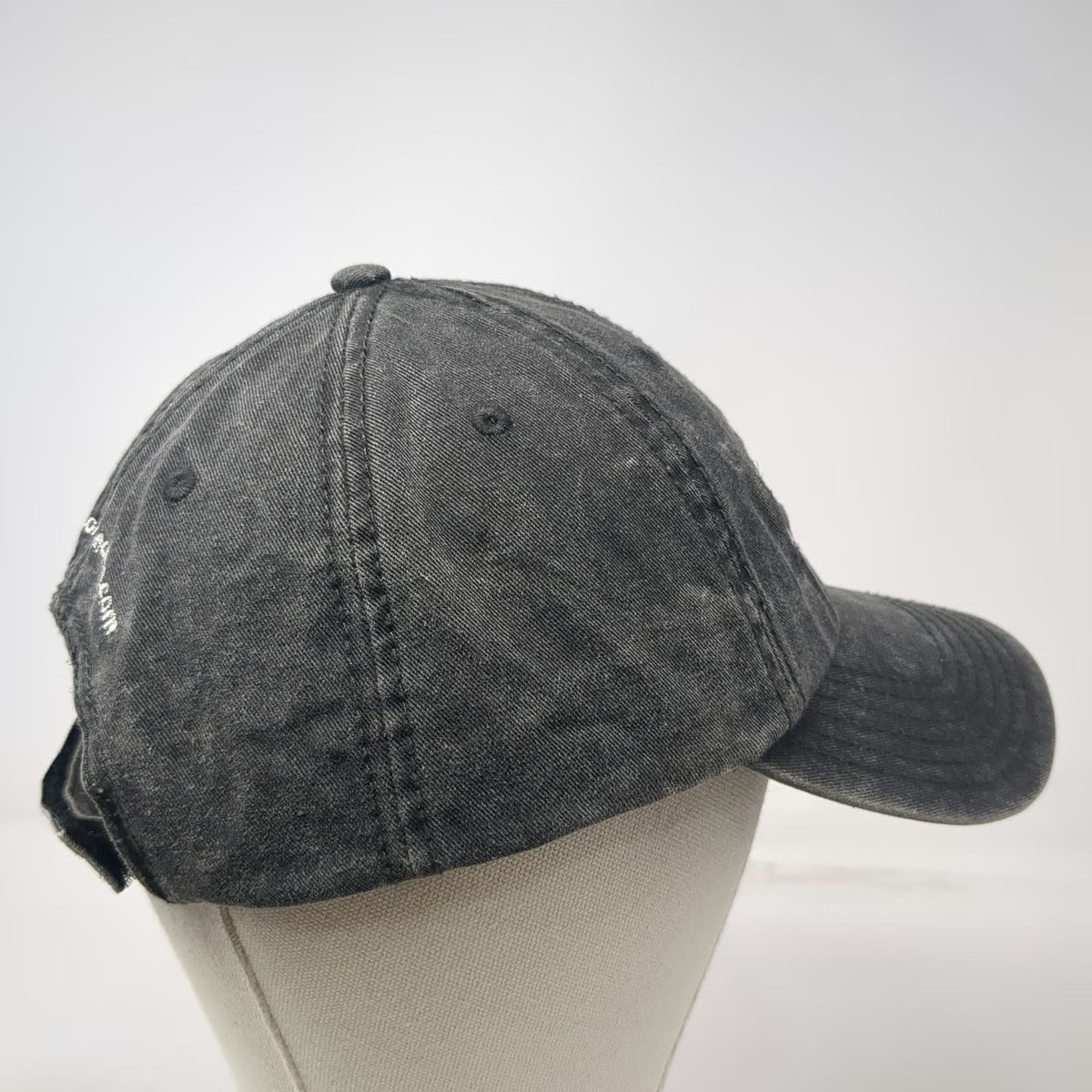 Otto Gray Baseball Cap One Size Flying B Ranch Middle Fork Salmon River Hat