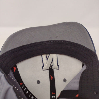 Letter N #10 Fitted Hat Multi S-M Embroidered Colorblock Pacific Headwear
