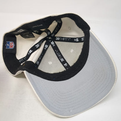 New Era Los Angeles Chargers NFL White XL Cap 100th Anniversary Patch 39THIRTY