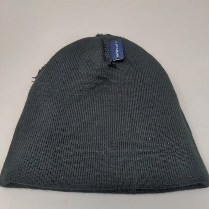 LSC Communications Knit Beanie Hat Black One Size Embroidered Hit Wear