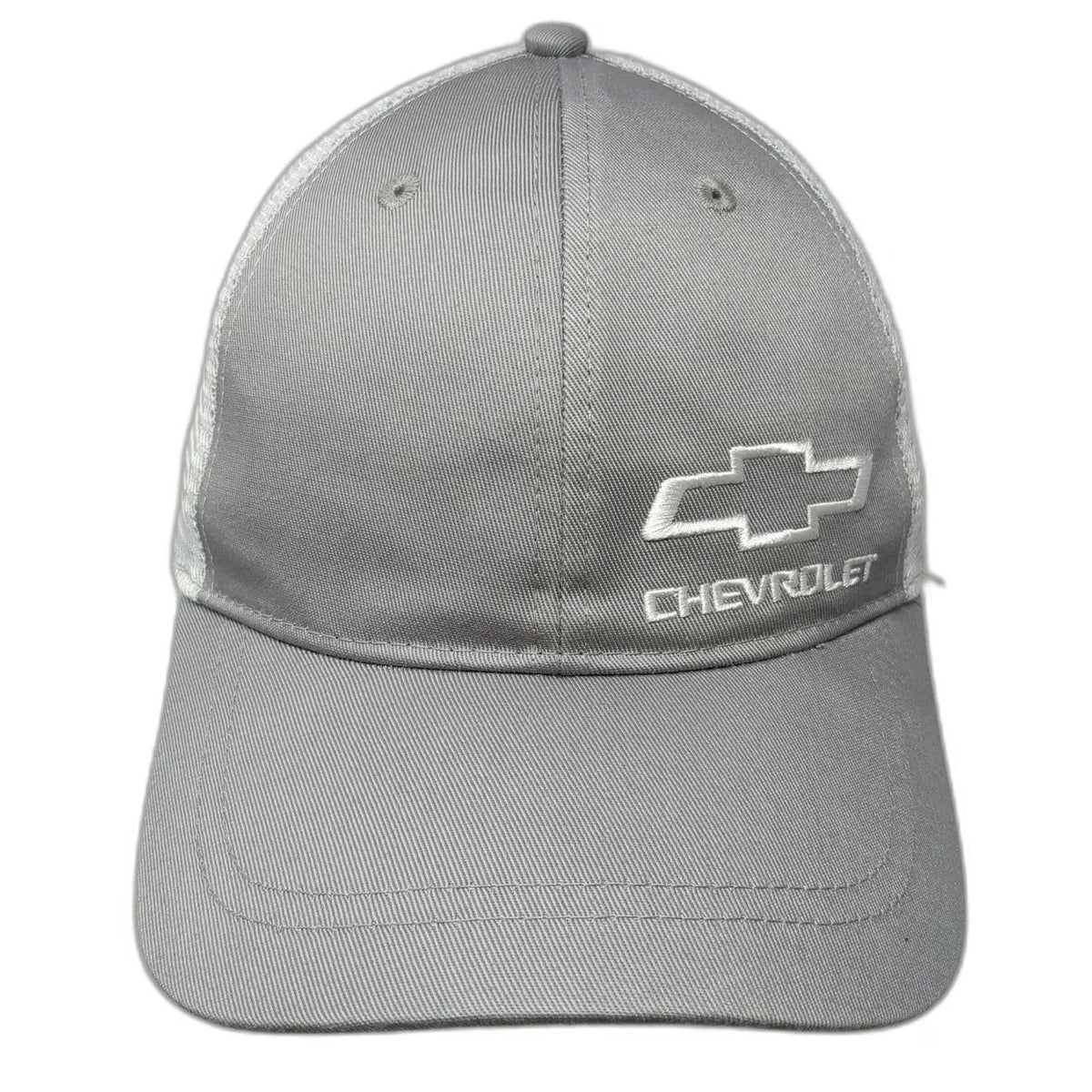 Infinity Chevrolet Gray One Size Trucker Hat Snapback Mesh Back Logo Adjustable