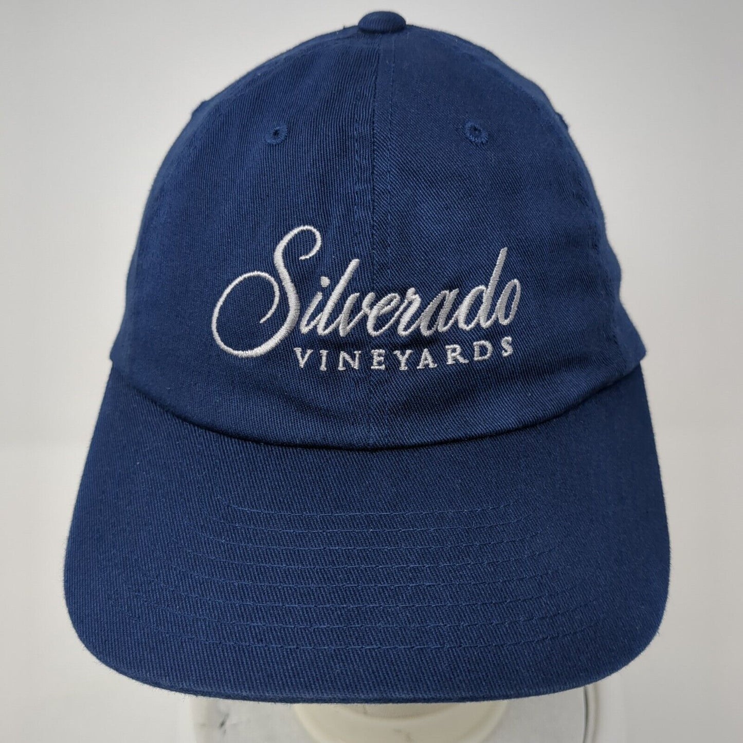 Silverado Vineyards Napa Valley Fitted Hat Blue S-M Flexfit Yupoong
