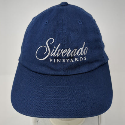 Silverado Vineyards Napa Valley Fitted Hat Blue S-M Flexfit Yupoong
