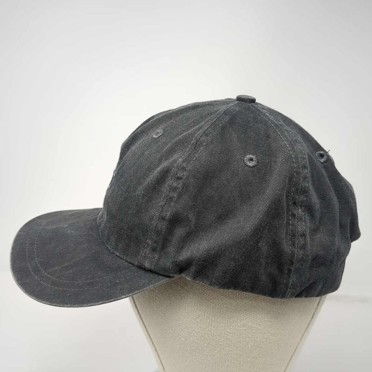 Pepsi Baseball Cap Gray One Size Tonal Logo Embroidered Slideback Adjustable Hat