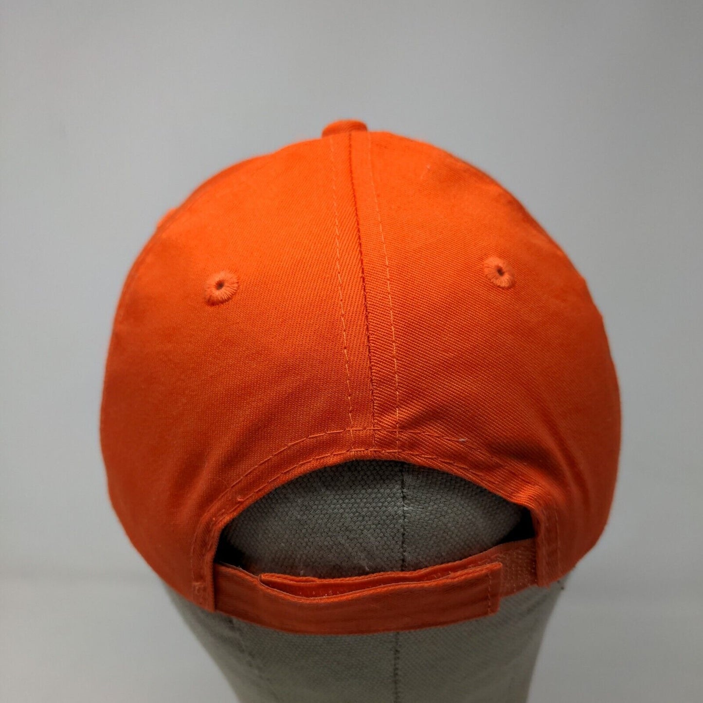 Port & Company Boy's Strapback Hat Orange Blank Adjustable 100% Cotton