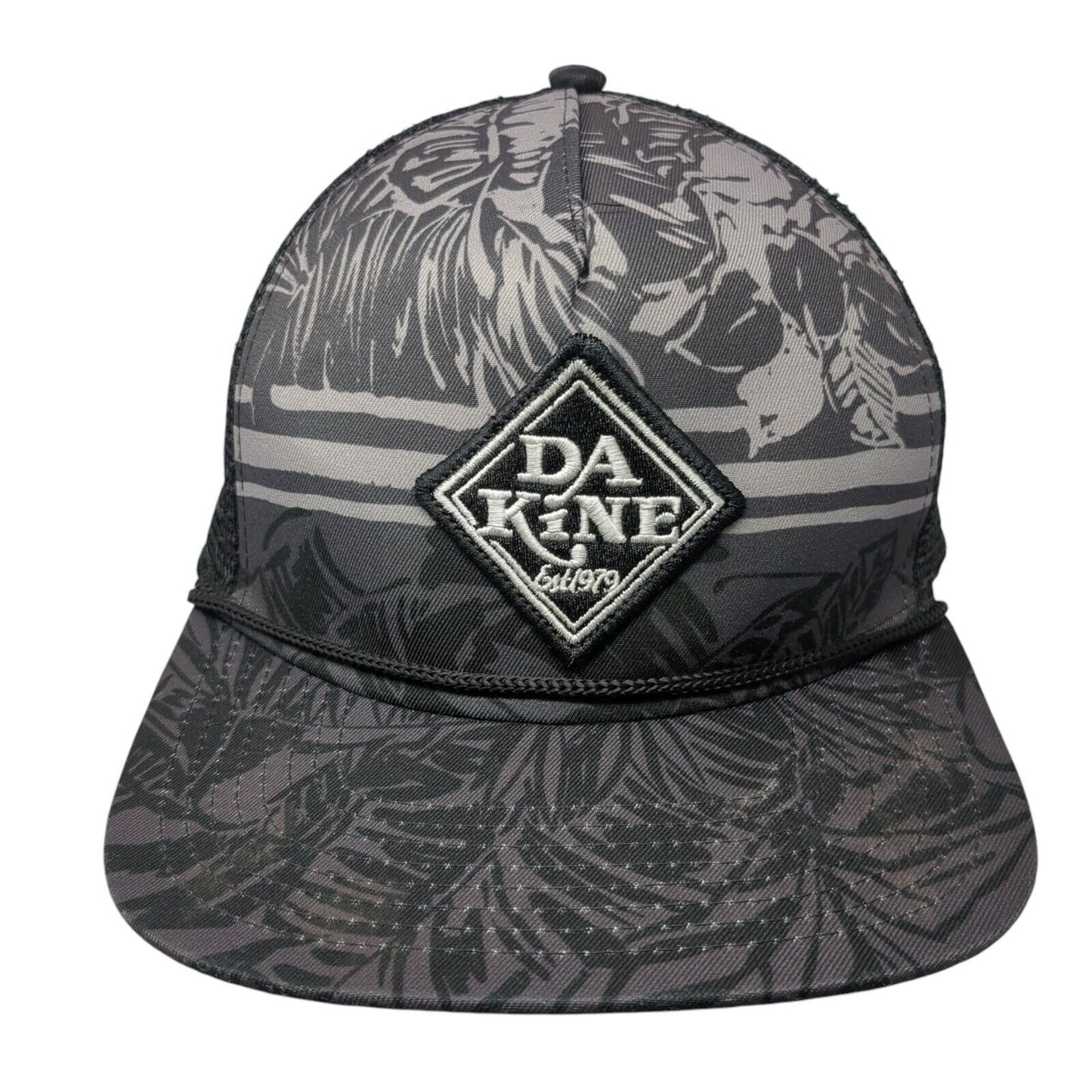 DAKINE Est 1979 Snapback Trucker Hat Multicolor OS Adjustable Mesh Back Rope