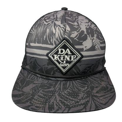 DAKINE Est 1979 Snapback Trucker Hat Multicolor OS Adjustable Mesh Back Rope