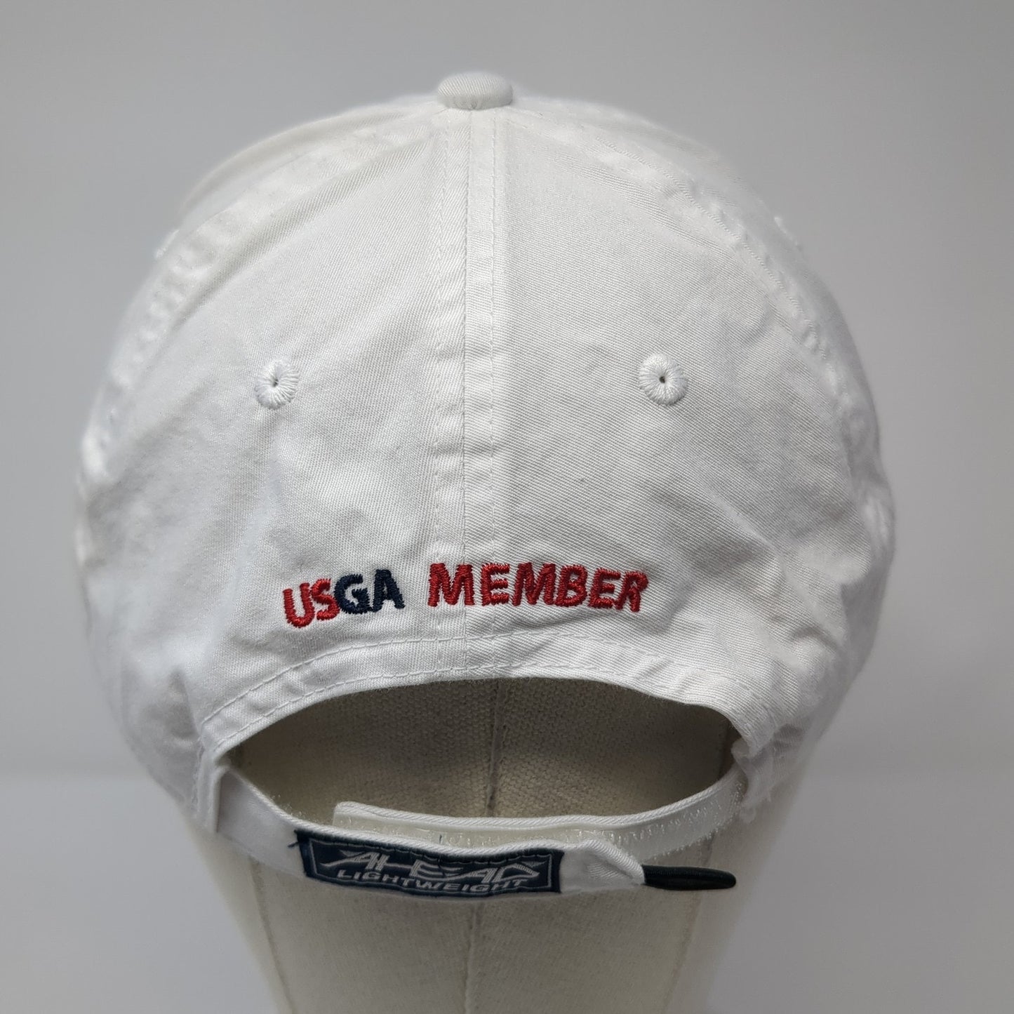 122nd US Open The Country Club Baseball Cap White One Size Lightweight Ahead