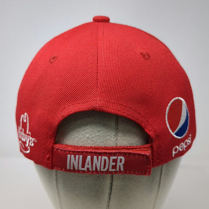Promotional Adventures Spokane Indians Red Baseball Cap One Size Pepsi Arbys Hat
