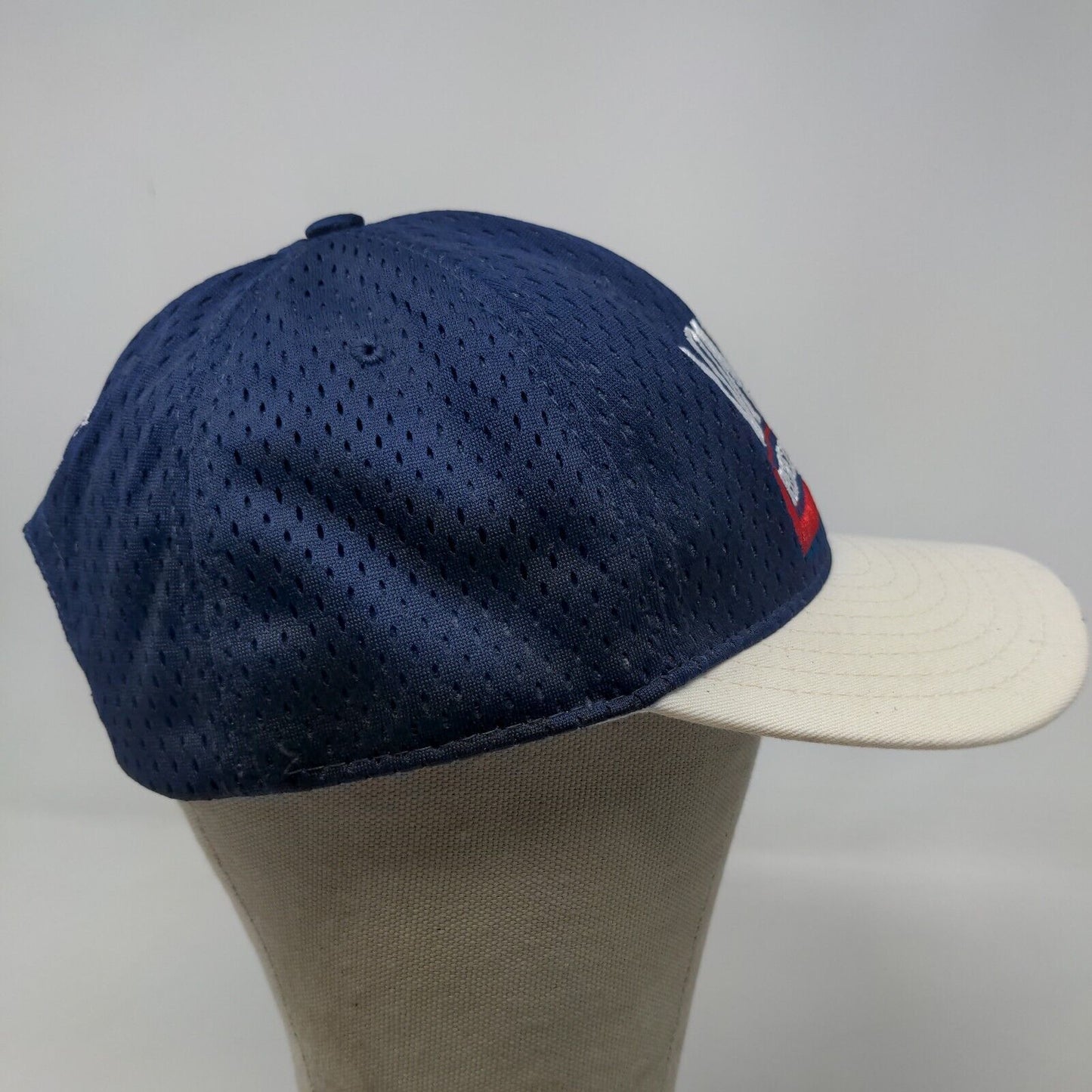 DeLong Men's Snapback Hat Blue Size M-L Embroidered Roncali Rebels Logo