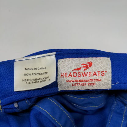 Headsweats Clip Back Hat Blue Embroidered Challenged Athletes Foundation Logo