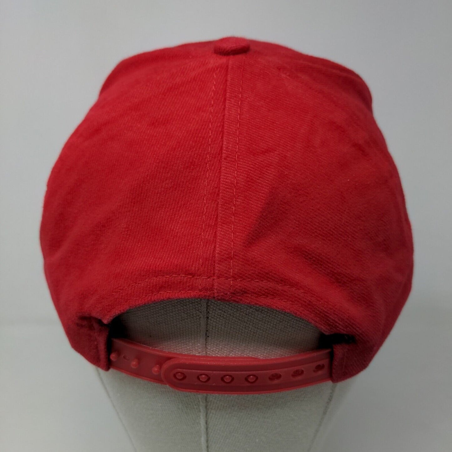 Logo 7 Men's Snapback Hat Red Size OSFA Embroidered NFL New York Giants Logo