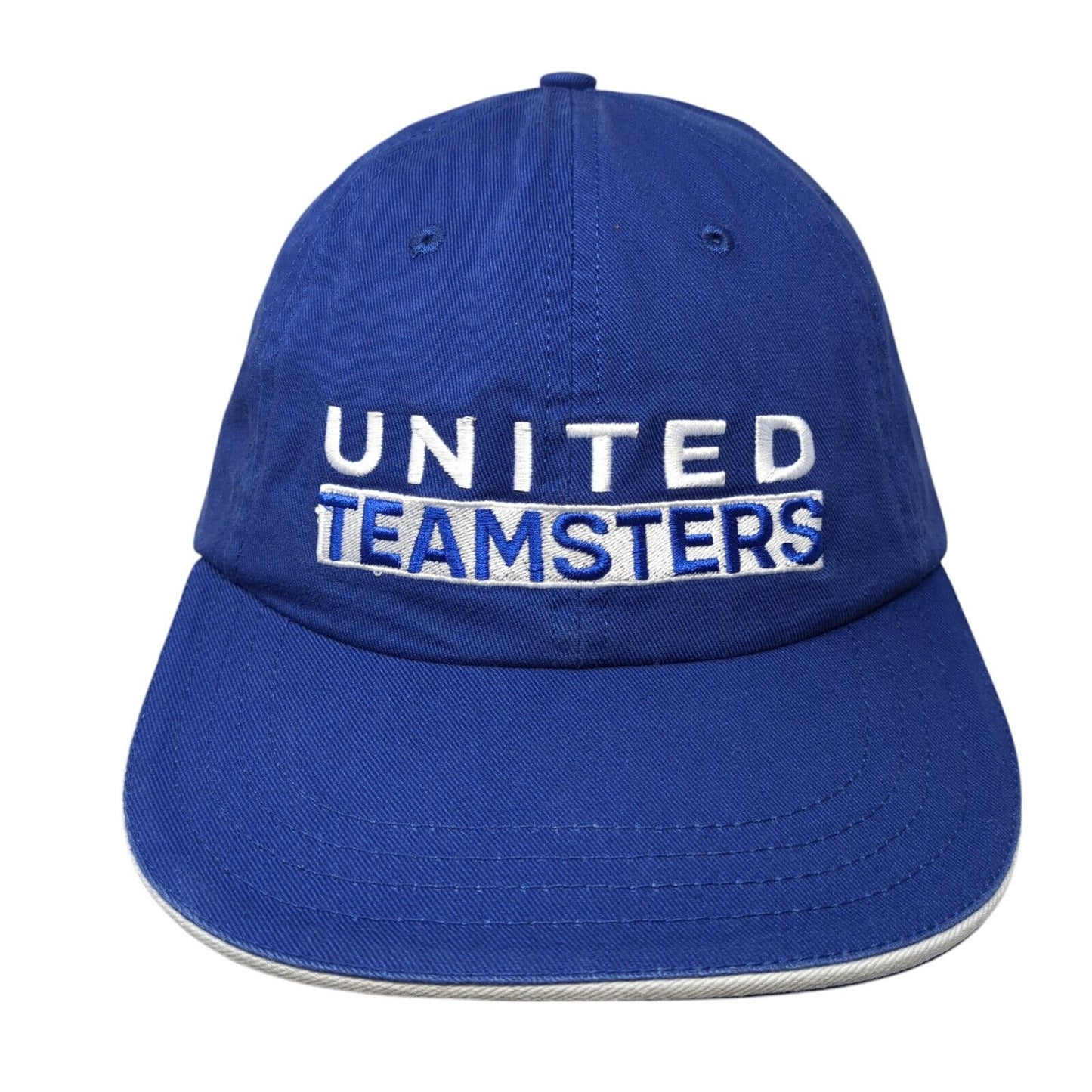 United Teamsters Slideback Baseball Cap Blue OS Adjustable Embroidered UnionWear