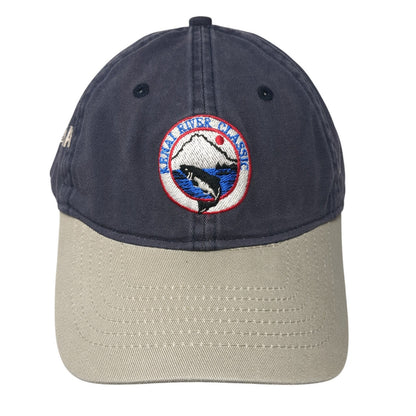 Kenai River Classic Baseball Cap Blue One Size Adjustable Drift Creek Outdoors