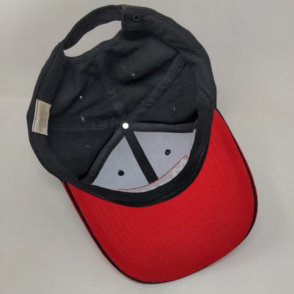 Marco Slideback Hat Black One Size Embroidered Adjustable Colorblock
