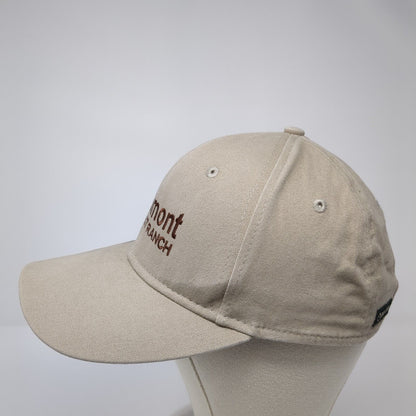 Philmont Scout Ranch Strapback Hat Tan One Size Adjustable Dri-Duck
