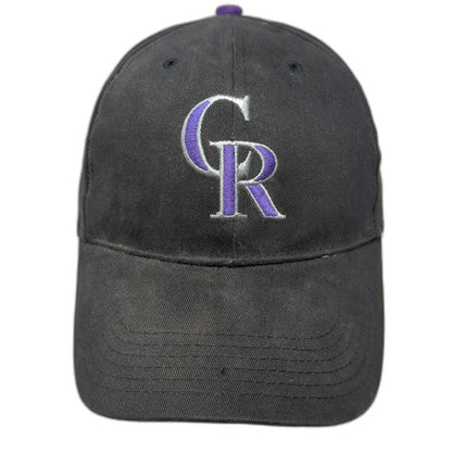 Fan Favorite Colorado Rockies MLB Baseball Cap Black One Size Signed Autograph