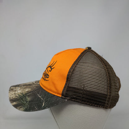 Official Deer Camp Gear Snapback Trucker Hat Multi OSFM Mesh Back