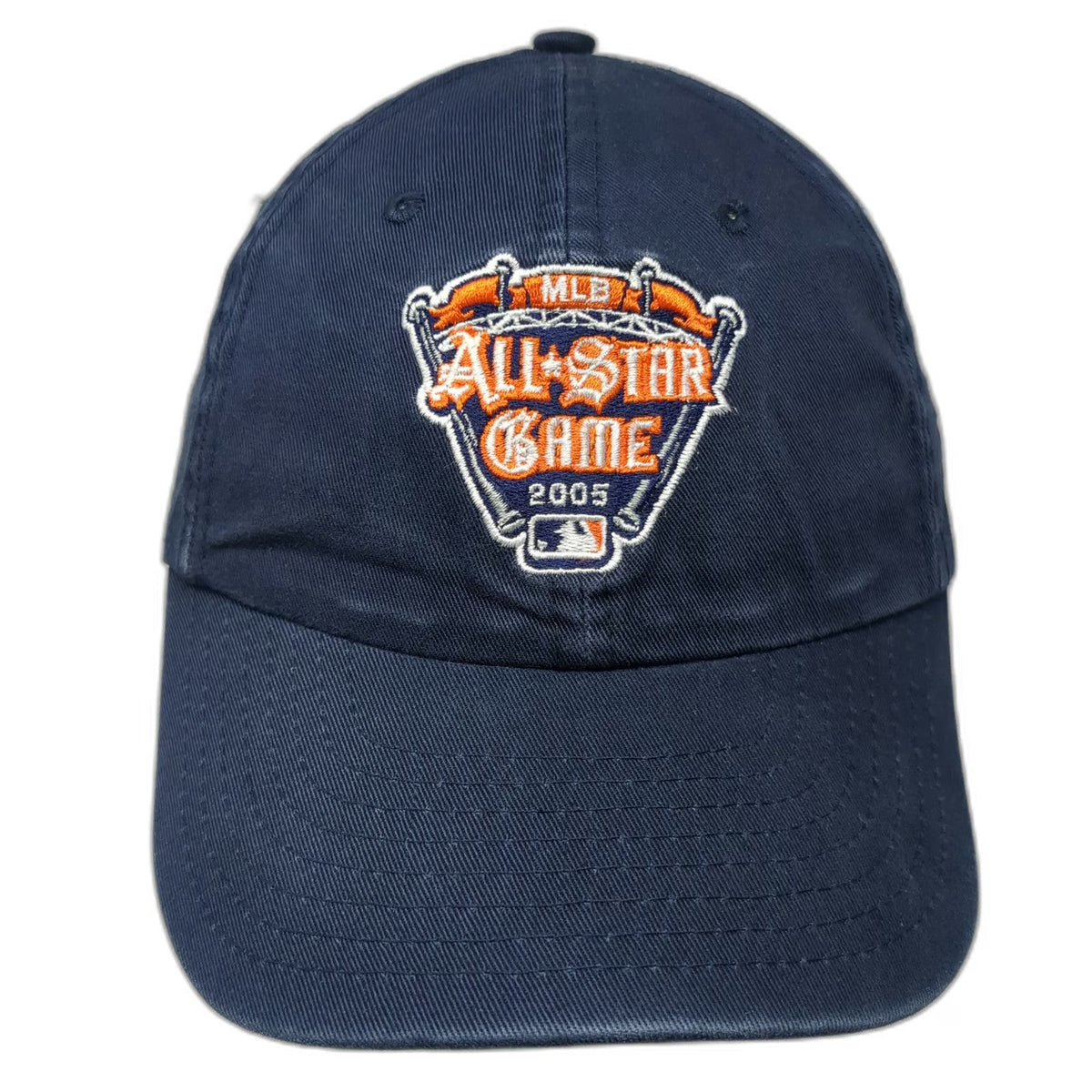 New Era MLB 2005 All-Star Game Blue One Size Baseball Cap Slideback Logo Hat