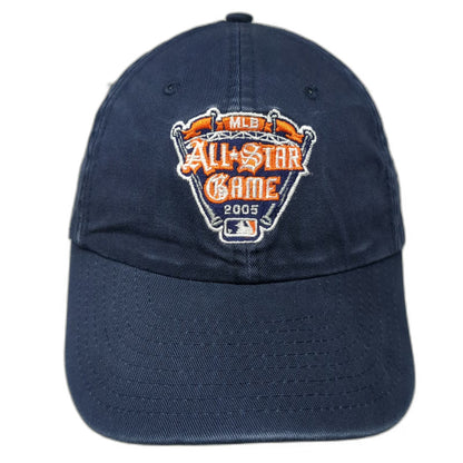 New Era MLB 2005 All-Star Game Blue One Size Baseball Cap Slideback Logo Hat