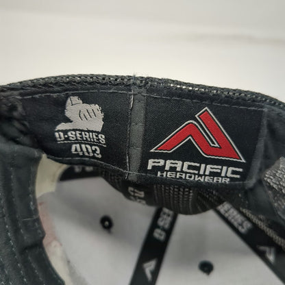 Pacific Headwear Trucker Hat Blue One Size All Pro Lawn Service Mower Snapback