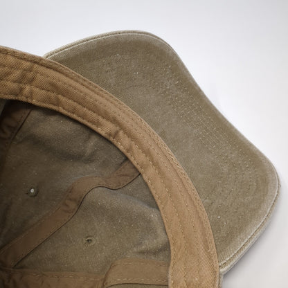 CYGT Slideback Baseball Cap Brown One Size Adjustable Vented Holes 6 Panel Blank