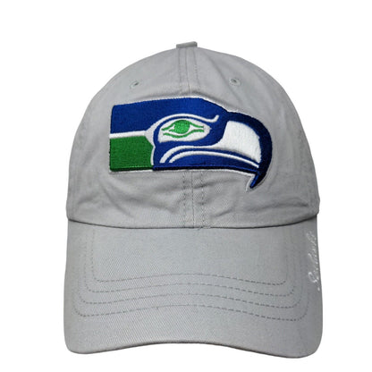 '47 Brand Women's Slideback Hat Gray Seattle Seahawks Embroidered Logo