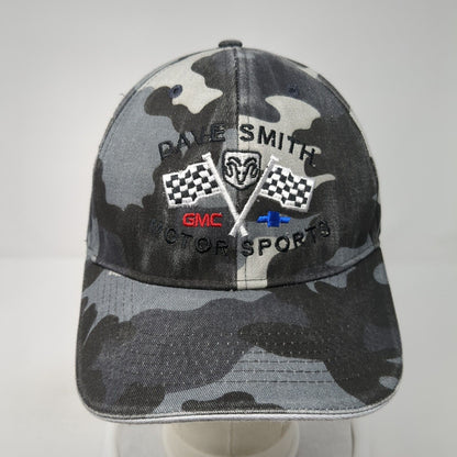 Dave Smith Motorsports Strapback Hat Camouflage One Size Adjustable 360 Apparel