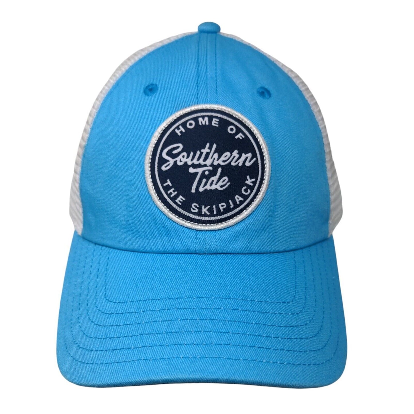 Southern Tide Home Of The Skipjack Snapback Trucker Hat Blue One Size
