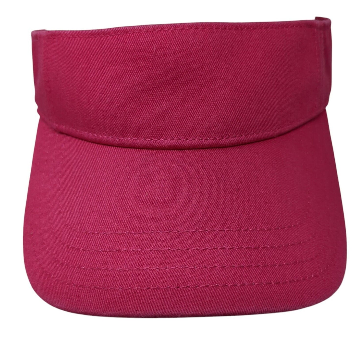 Tropical Trends Dpc Strapback Sun Visor Hat Pink One Size Adjustable