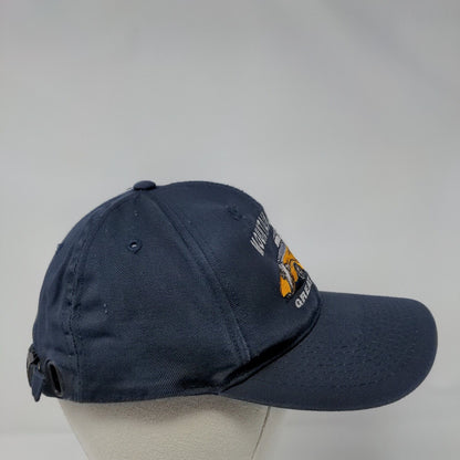 Mountain Motors Great Falls Slideback Hat Blue OSFA Adjustable Ultra Club