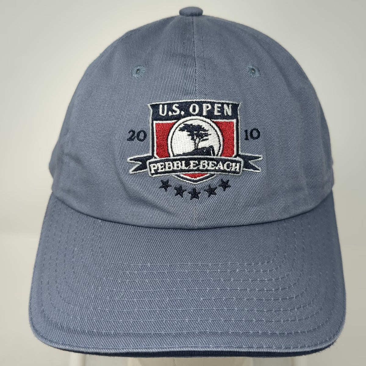 USGA Baseball Cap Blue One Size 2010 U.S. Open Pebble Beach Member Golf Hat