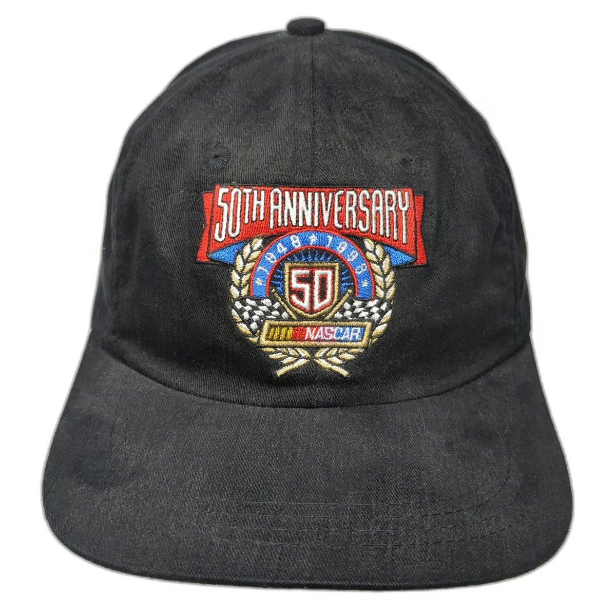 CURK Snapback Black Hat OSFM NASCAR 50th Anniversary NAPA Echlin Cotton Racing