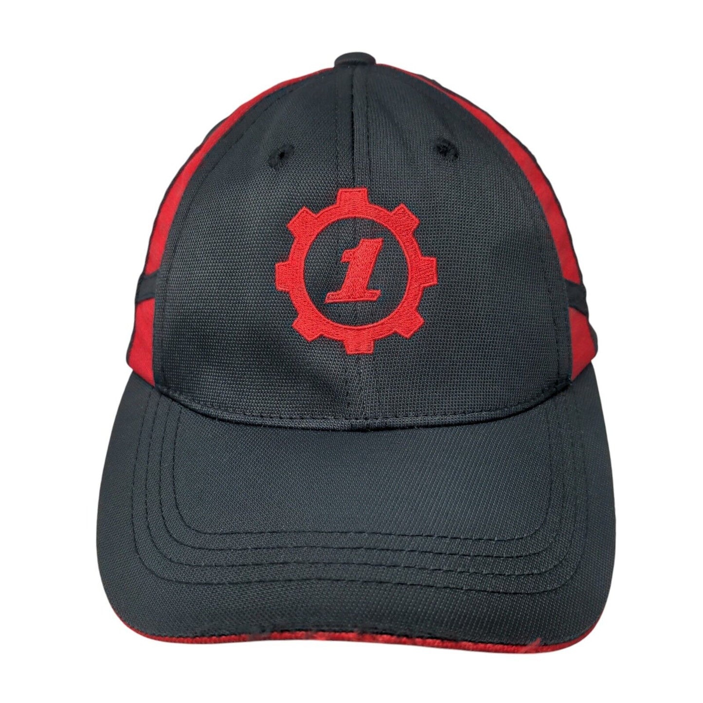 Sport-Tek Strapback Hat Black One Size Adjustable Embroidered Port Authority
