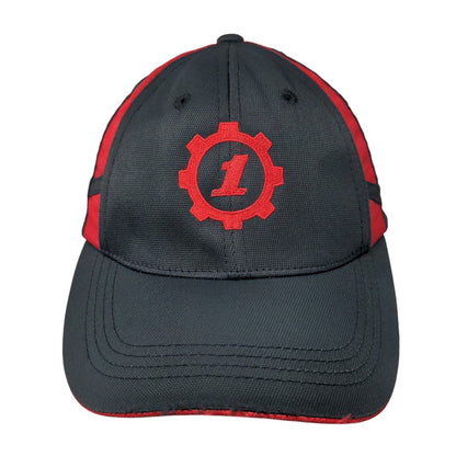 Sport-Tek Strapback Hat Black One Size Adjustable Embroidered Port Authority