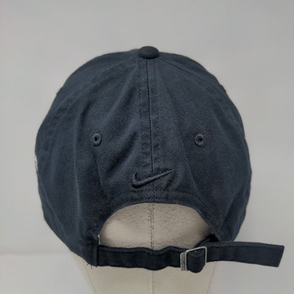 Nike Swoosh Slideback Hat Black OSFA Embroidered Bob Firman XC 2011