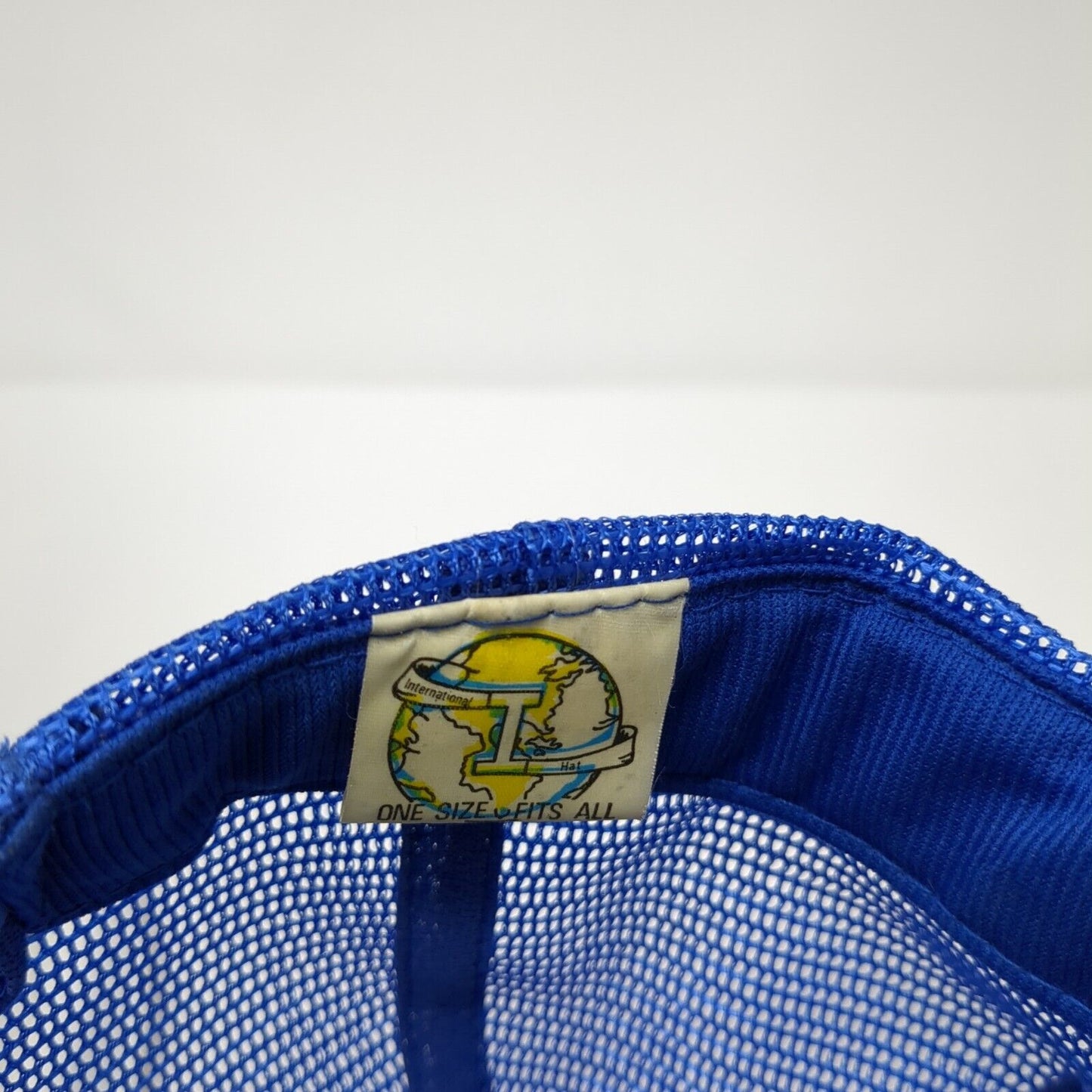 Air Force Patch Snapback Rope Trucker Hat Blue One Size Mesh Back