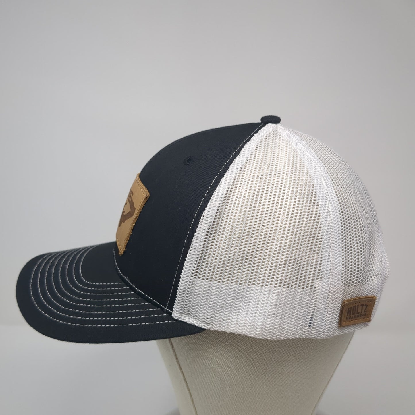 Game In Snapback Trucker Hat Black One Size Adjustable Mesh Back Richardson