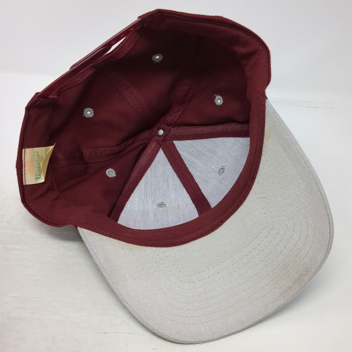 Nissun Cap Snapback Red Gray One Size Schlofman Tractor Hammett Idaho Hat