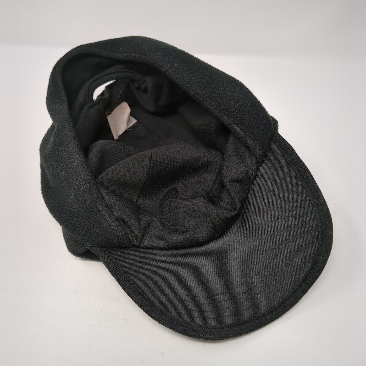 Unbranded Winter Trapper Hat Black One Size Adjustable Ear Flaps Blank Wool